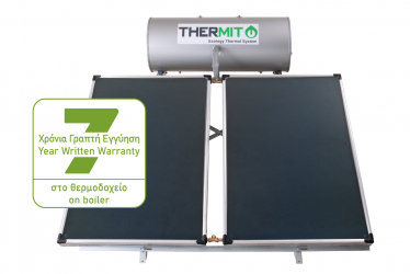Ηλιακός Θερμοσίφωνας Ecology Glass Thermit 200 λίτρων 3m² 2πλης ενέργειας