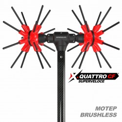 Ελαιοραβδιστικό Μπαταρίας X.QUATTRO CF SUPERVELOCE