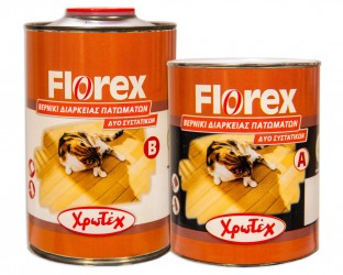 Βερνίκι Πατωμάτων FLOREX ΧΡΩΤΕΧ – Διαφανές Βερνίκι Πολυουρεθάνης Δύο Συστατικών (2K)