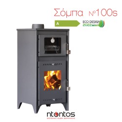 Σόμπα Ενεργειακή με Φούρνο N100 S Ntontos