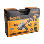 Επαναφορτιζόμενος Γωνιακός Τροχός Hoteche 20V Brushless 115mm