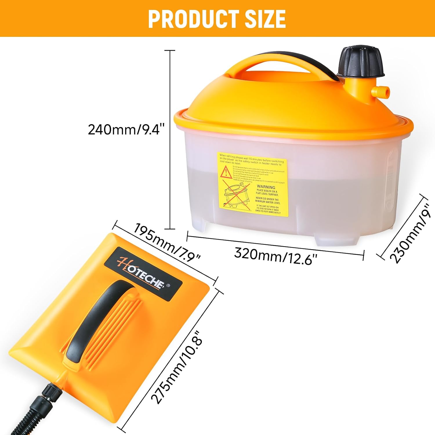 Αποκολλητής ταπετσαρίας Hoteche 2000W 4.5L