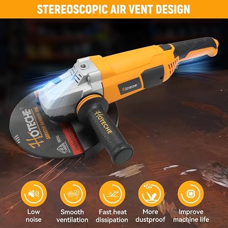 Γωνιακός Τροχός Hoteche 2400W 230mm